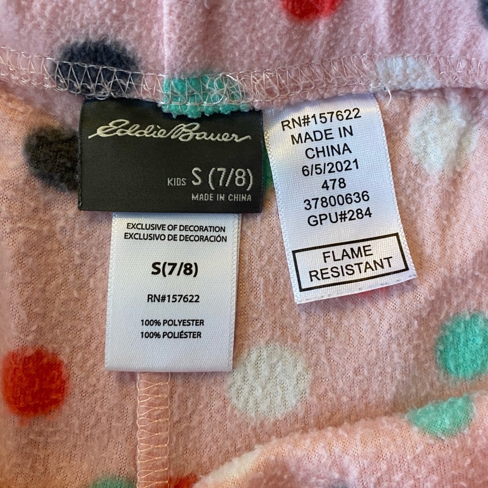 Two Pairs Eddie Bauer Pajama Sets - Size S (7/8) - Picture 8 of 15